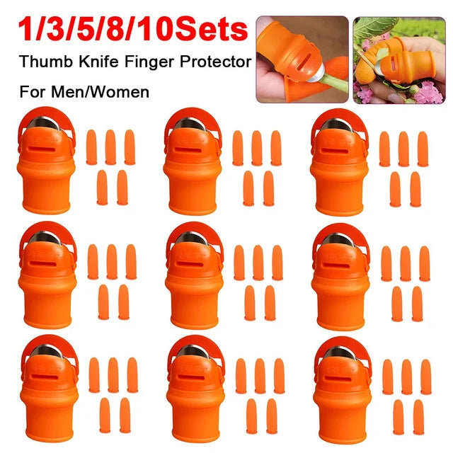 Silicone Finger Protector For Fruits Thumb Blade