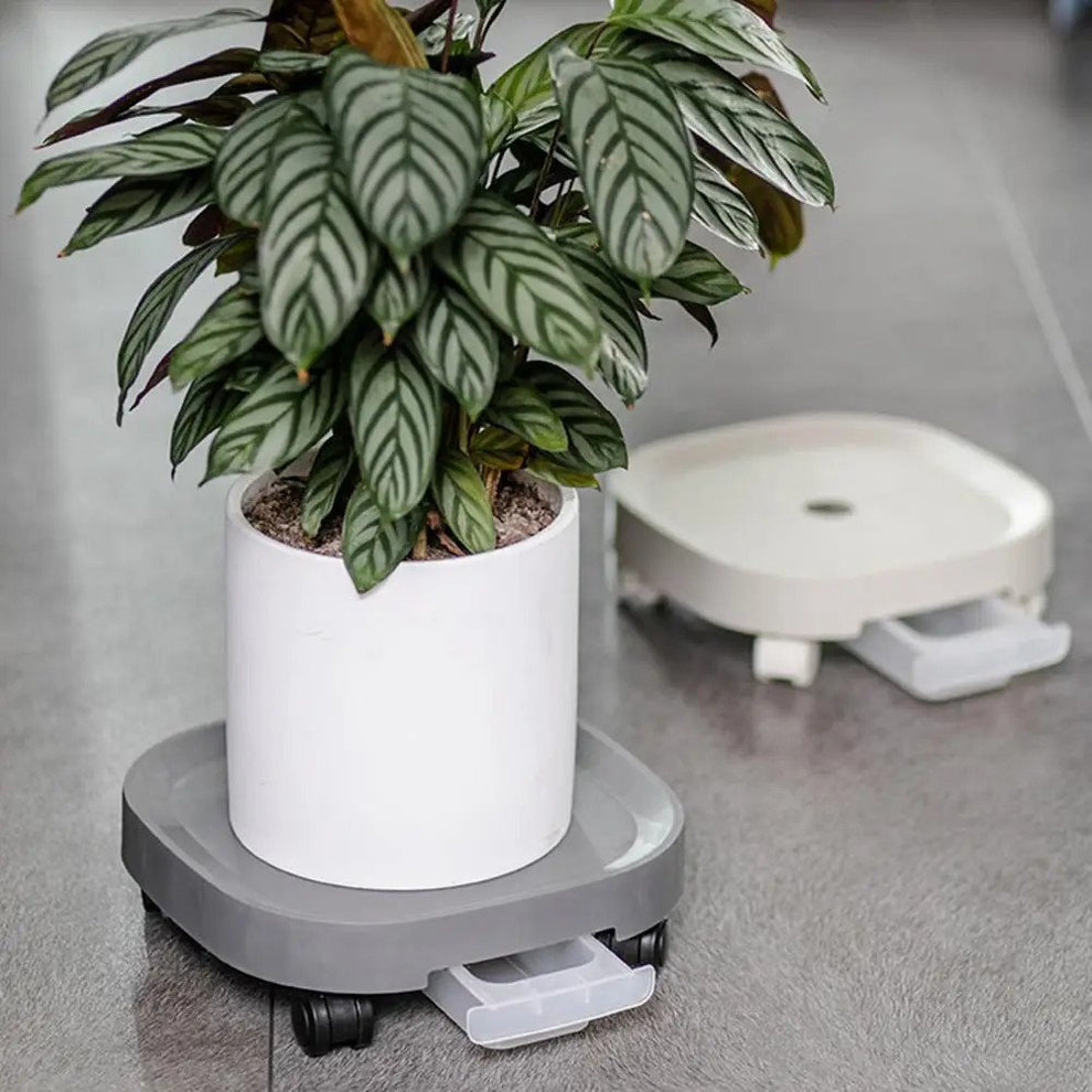 Pot Base Flower Pot Base with Roller Wheels