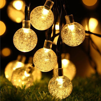 Solar LED String Fairy Lights – Waterproof Outdoor Garlands for Garden, Patio & Christmas