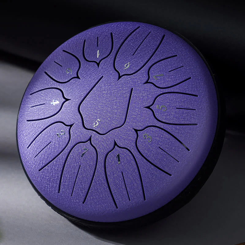 Steel Tongue Drum – 6" 11 Notes for Yoga & Meditation