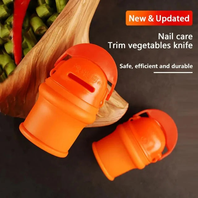 Silicone Finger Protector For Fruits Thumb Blade