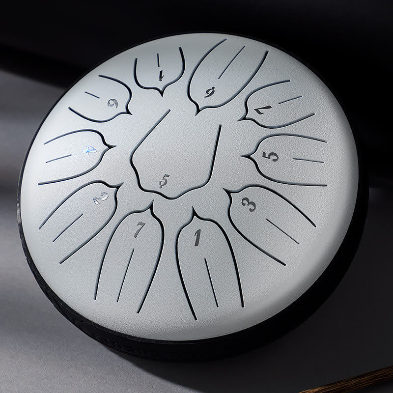 Steel Tongue Drum – 6" 11 Notes for Yoga & Meditation