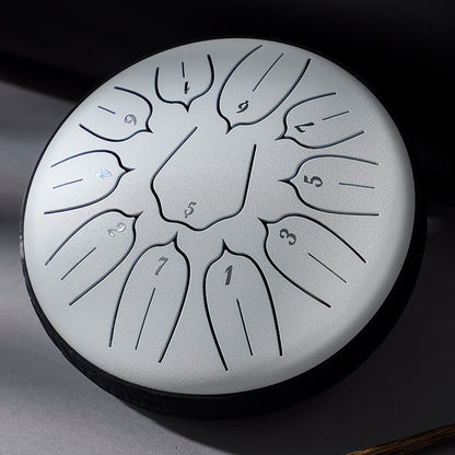 Steel Tongue Drum – 6" 11 Notes for Yoga & Meditation