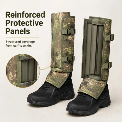 SnakeGuard Protective Leg Guards – Snake & Thorn Defense
