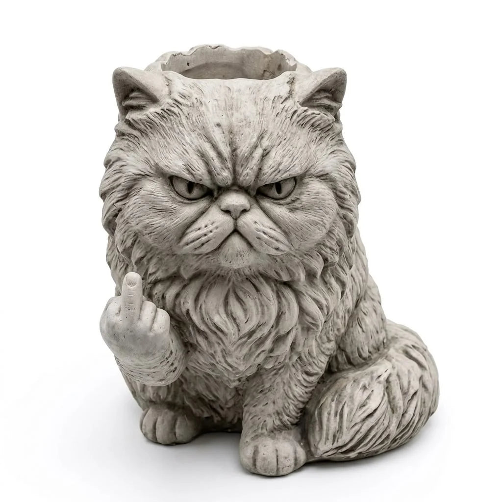 Grumpy Animal Planter